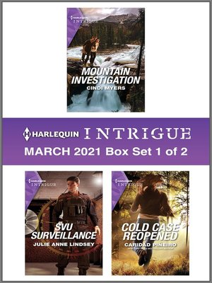 cover image of Harlequin Intrigue March 2021--Box Set 1 of 2